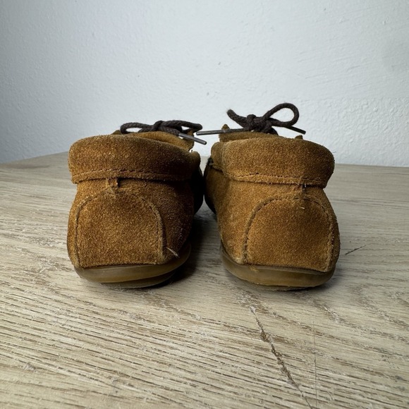 Minnetonka Thunderbird Beaded Mocassin Loafers Toddler Little Kid‎ Size 12 - Picture 8 of 11